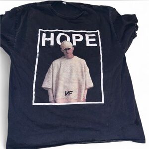 Gildan Black Tee with Graphic Print